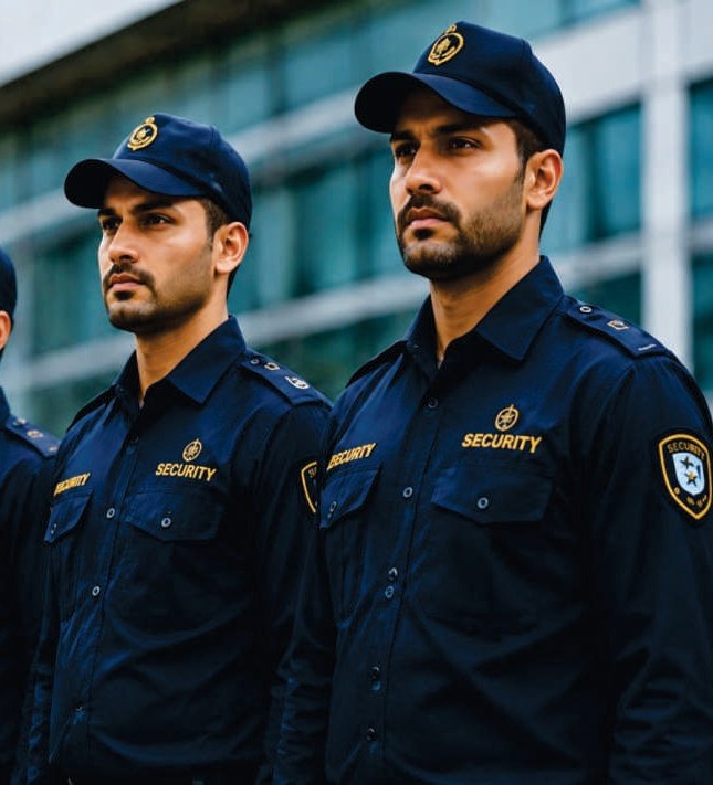 Pride Facility Solutions security guards in uniform