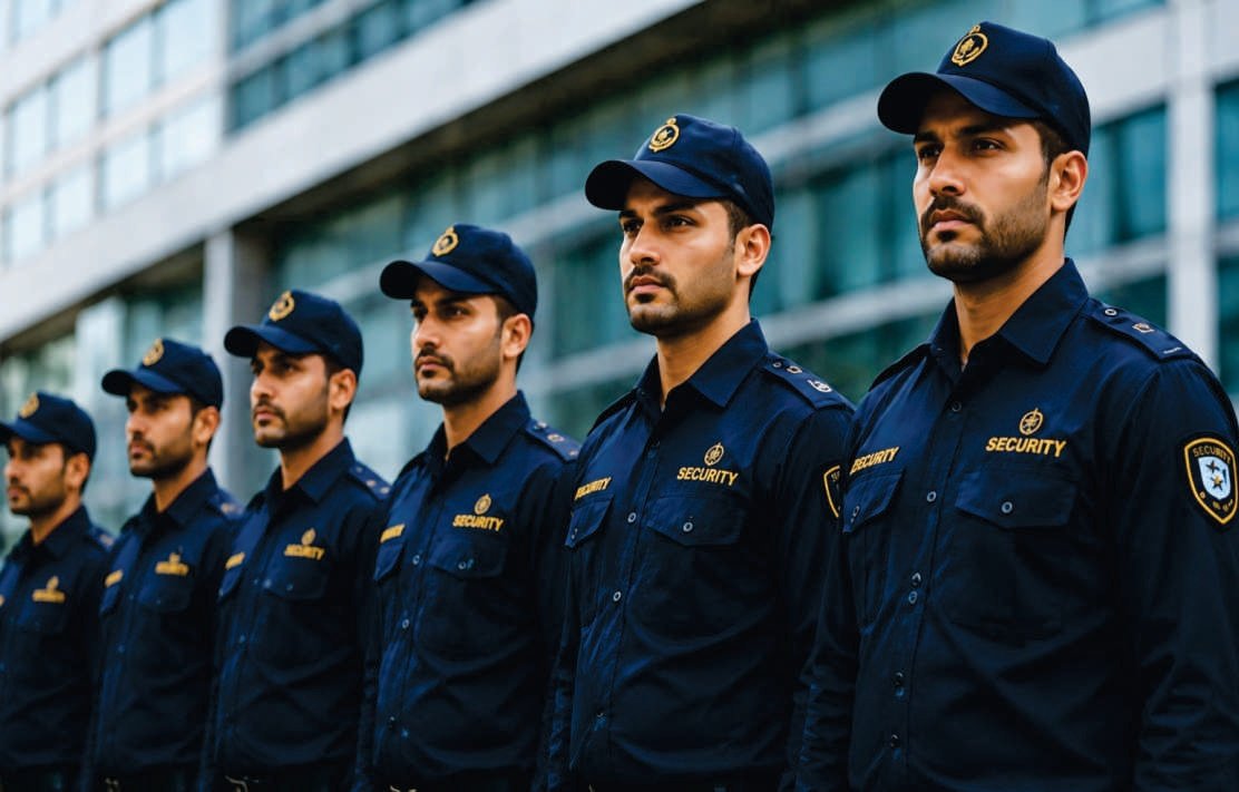 Pride Facility Solutions trained security team on site